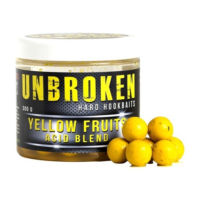 YELLOW FRUIT ACID BLEND UNBROKEN Over Carp Baits