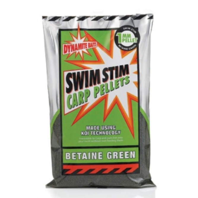 SWIM STIM CARP PELLET BETAINE GREEN Dynamite