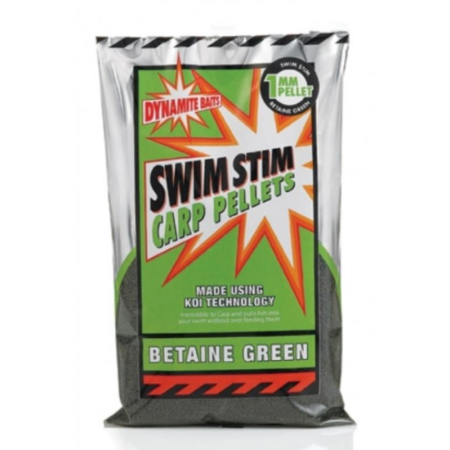 SWIM STIM CARP PELLET BETAINE GREEN Dynamite