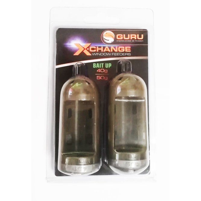 X-CHANGE WINDOW FEEDER BAIT UP Guru