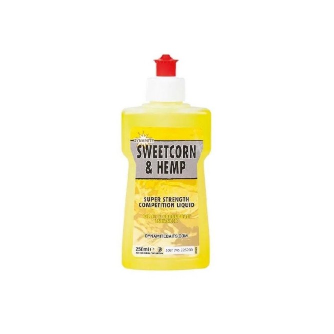 XL LIQUID ATTRACTANTS SWEETCORN & HEMP Dynamite Baits