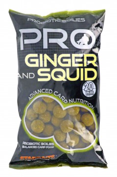 PRO GINGER SQUID BOILIES Starbaits