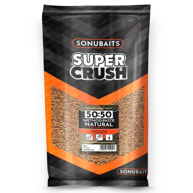 50:50 METHOD & PASTE NATURAL 2 Kg Sonubaits