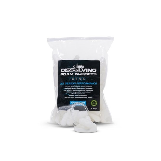 DISSOLVING FOAM NUGGETS Nash Tackle