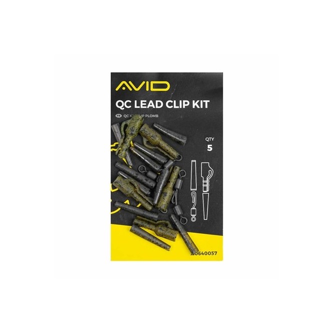 QC LEAD CLIP KIT Avid Carp