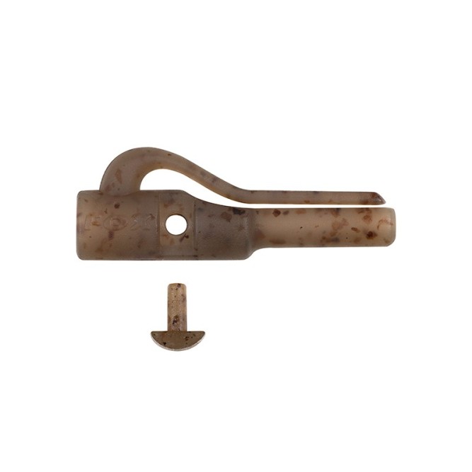 CAMO SAFETY LEAD CLIP & PEGS (SIZE 10) Fox