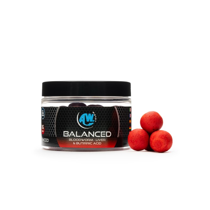 BALANCED BOILIES - BLB (BLOODWORM - LIVER - BUTTIRIC ACID) Any Water