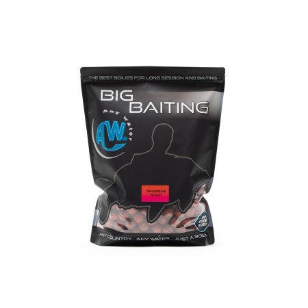 BIG BAITING BOILIES - TANGERINE SQUID Any Water