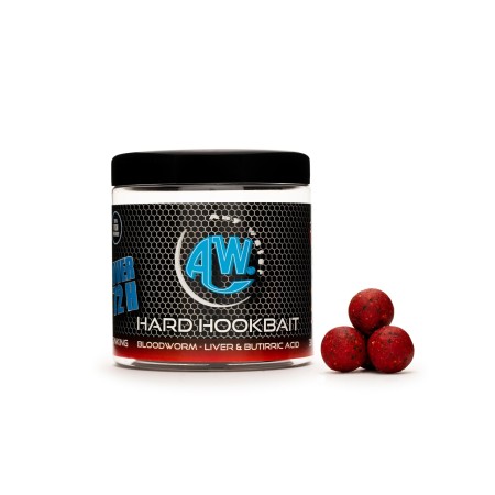 HARD HOOKBAIT BOILIES - B.L.B. (BLOODWORM - LIVER - BUTTIRIC ACID) Any Water
