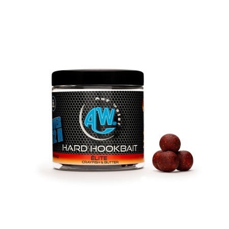 HARD HOOKBAIT BOILIES - ELITE (CRAYFISH BUTTER) Any Water