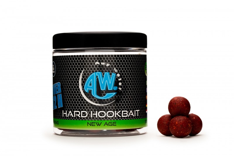 HARD HOOKBAIT BOILIES - NEW AGE (G.L.M. - KRILL - ROBIN RED - CURRY) Any Water