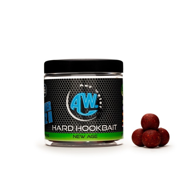 HARD HOOKBAIT BOILIES - NEW AGE ( GLM - KRILL - ROBIN RED - CURRY) Any Water
