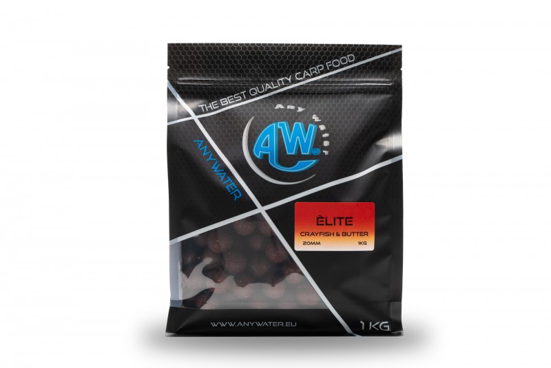 TOP BOILIES - ELITE (CRAYFISH BUTTER) Any Water