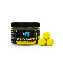 FLUO POP UP BOILIES - BANANA & SCOPEX Any Water