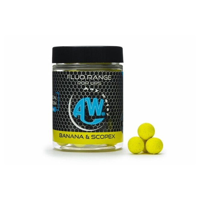 FLUO POP UP BOILIES - BANANA & SCOPEX Any Water