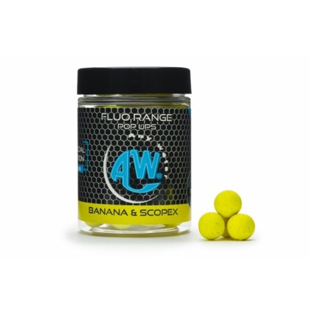 FLUO POP UP BOILIES - BANANA & SCOPEX Any Water