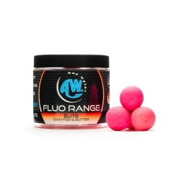 FLUO POP UP BOILIES - ELITE (CRAYFISH BUTTER) Any Water