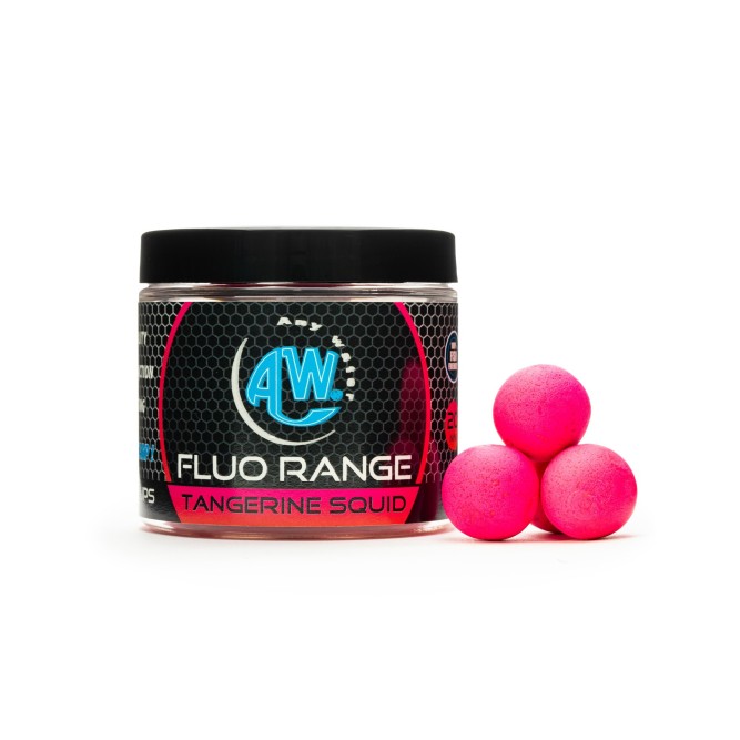FLUO POP UP BOILIES - NEW AGE (TUNA CRAB SPICE) Any Water