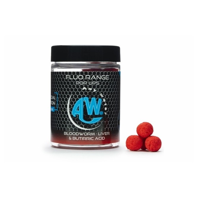 POP UP BOILIES - B.L.B. (BLOODWORM - LIVER - BUTTIRIC ACID) Any Water