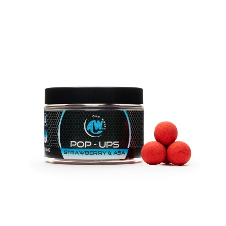 POP UP BOILIES - STRAWBERRY & ASAFOETIDA Any Water