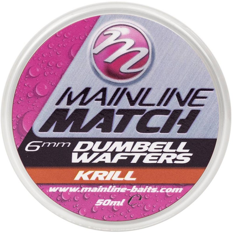 MATCH DUMBELL WAFTERS - RED - KRILL Mainline