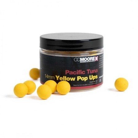 PACIFIC TUNA YELLOW POP UPS 14 MM CC Moore