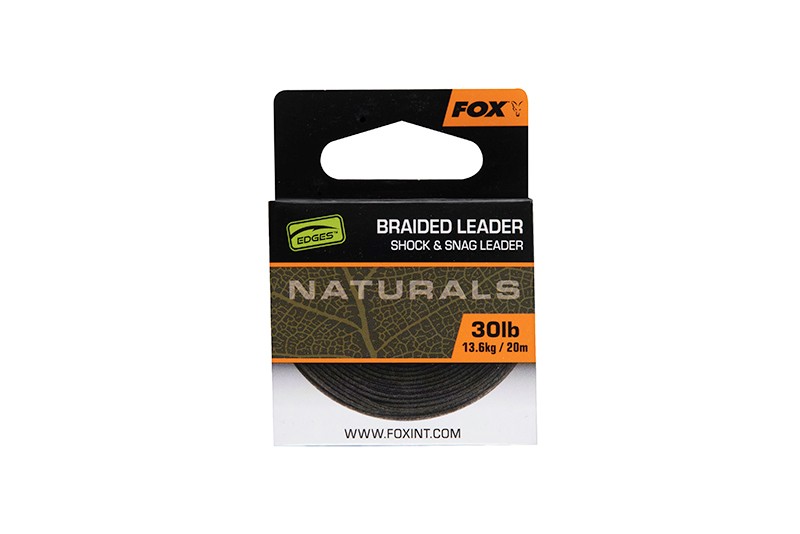 Fox Naturals Braided Leader 20mt