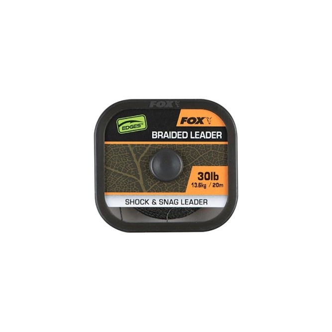 Fox Naturals Braided Leader 20mt