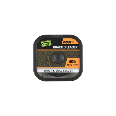 Fox Naturals Braided Leader 20mt