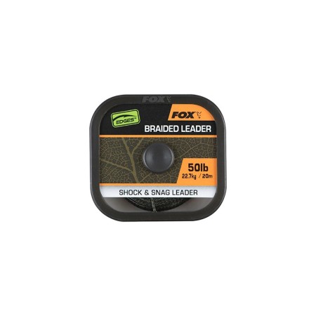 Fox Naturals Braided Leader 20mt