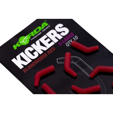 Korda Kickers Bloodworm Red