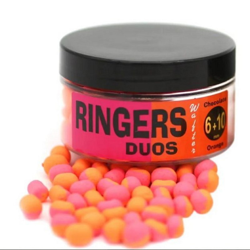 Ringers All Sorts Duo Orange/Pink 6+10 mm