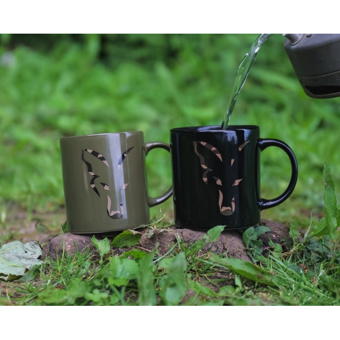 Fox Head Ceramic Mug