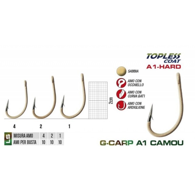 Gamakatsu G-Carp A1 Super Camou Sand