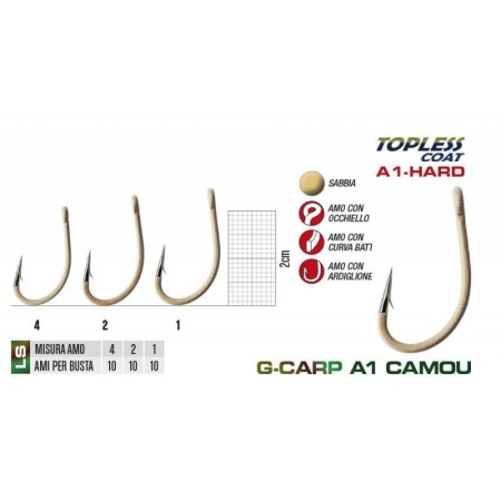 Gamakatsu G-Carp A1 Super Camou Sand