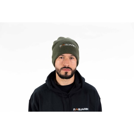 Pagliarini Cuffed Beanie Olive Green