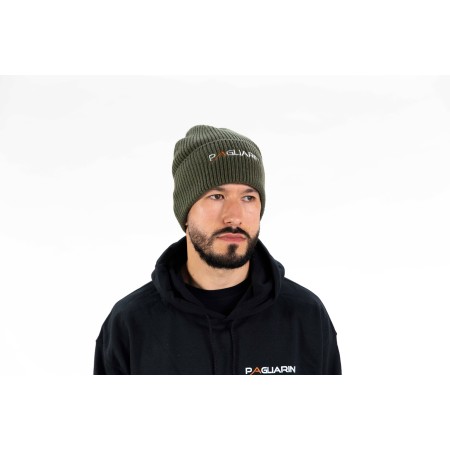 Pagliarini Cuffed Beanie Olive Green