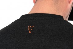 Fox Collection Lightweight Black & Orange T-Shirt