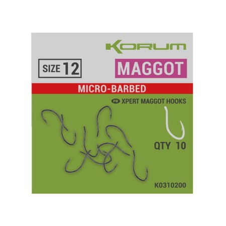 Korum Xpert Maggot Barbed