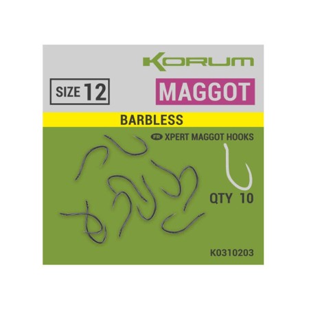 Korum Xpert Maggot Barbless