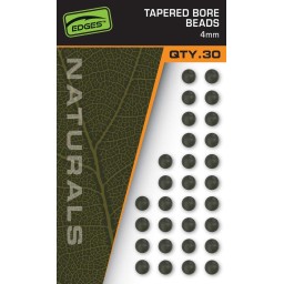 Edges Naturals Tapered Bore Beads - 4mm