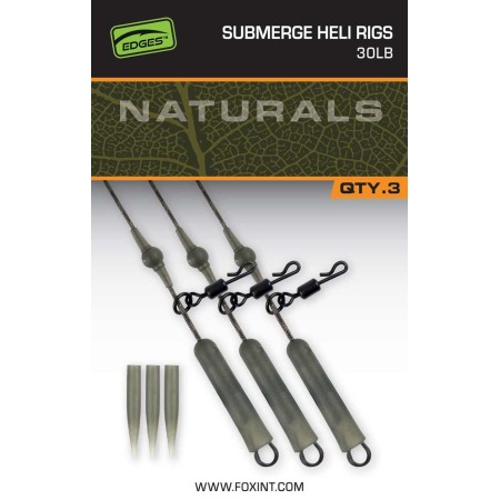 Fox Edges Naturals Submerge Heli Rigs