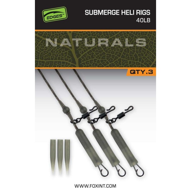 Fox Edges Naturals Submerge Heli Rigs