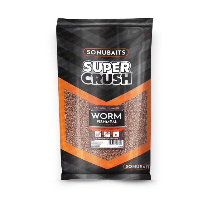 Sonubaits Worm Fishmeal Groundbait 2kg
