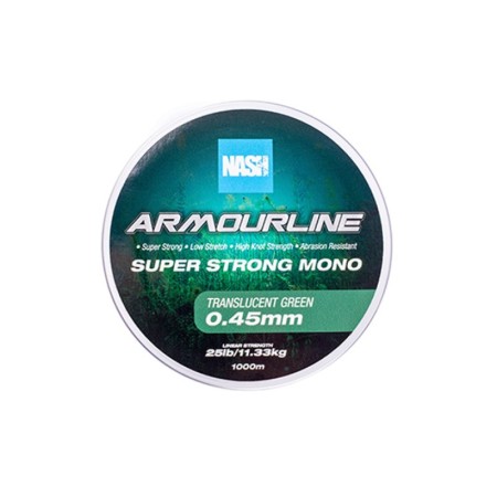 Nash Tackle Armourline Mono Green