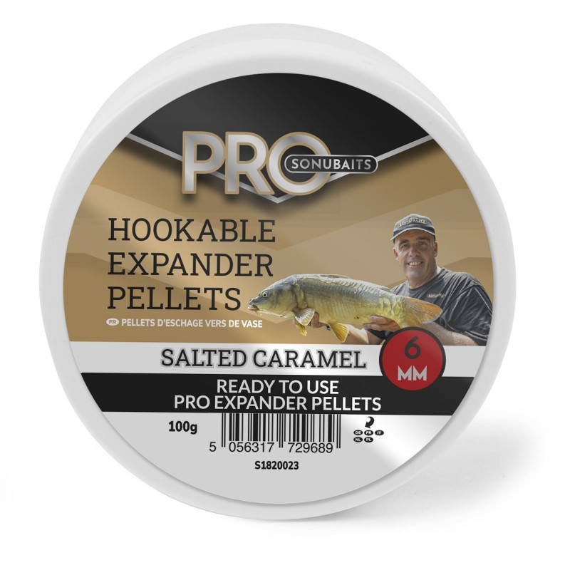 Sonubaits Hookable Expander Pellets Salted Caramel
