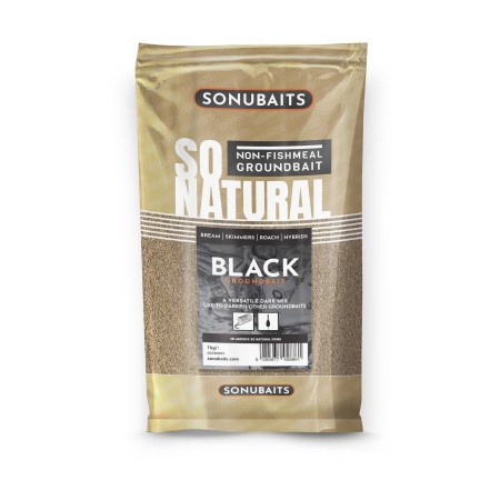 Sonubaits So Natural - Black 1kg