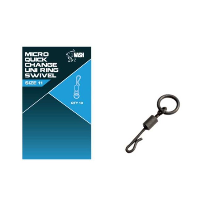 QUICK CHANGE UNI RING SWIVEL Nash Tackle
