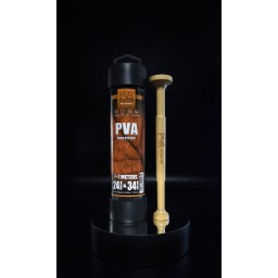 Pva Organic Rete con Doppio Tubo Pva Mesh + Wooden Plunger 24+34mm