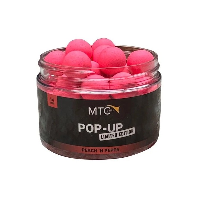 MTC Baits Pop Up Limited Edition Peach 'n Peppa